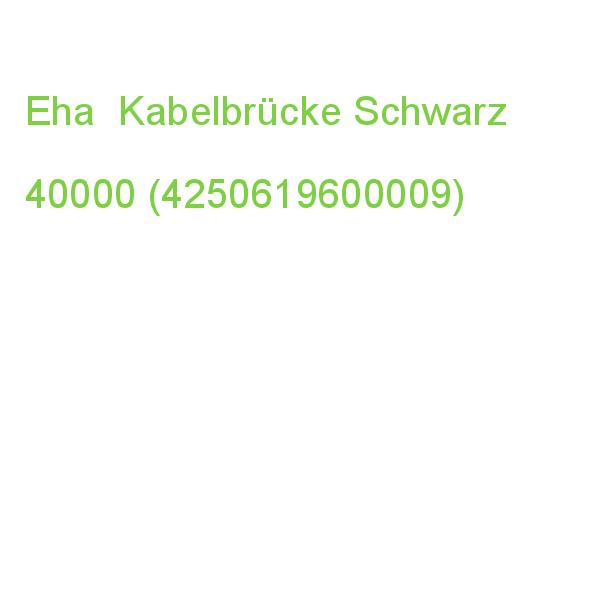 Eha Kabelbrücke 3,0 M Schwarz 40000 (4250619600009)