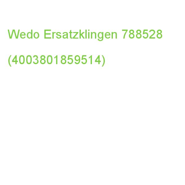 3 Wedo Cuttermesser-klingen Silber 28 Mm 788528 (4003801859514)