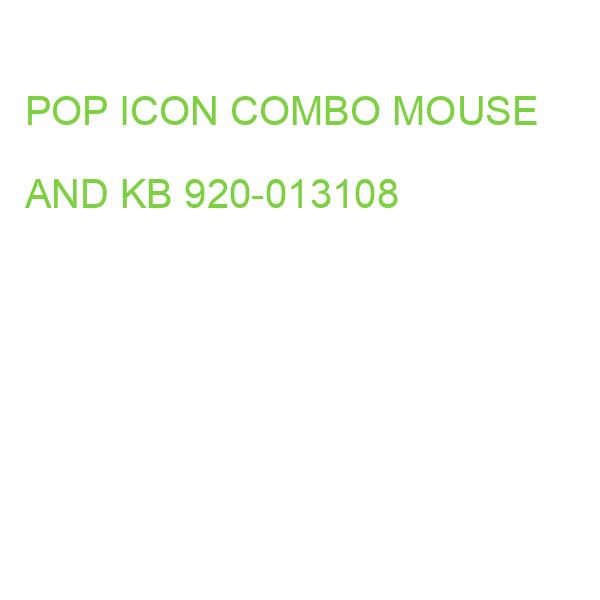 POP ICON COMBO MOUSE AND KB 920-013108