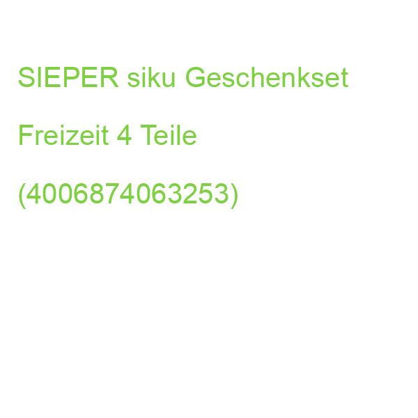 SIEPER siku Geschenkset Freizeit 4 Teile (4006874063253)
