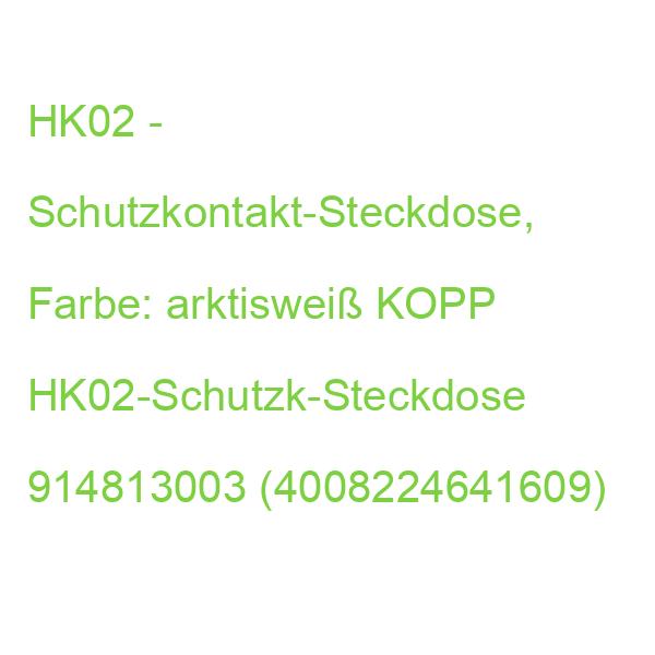 HK02-Schutzk-Steckdose KOPP 914813003 (4008224641609)