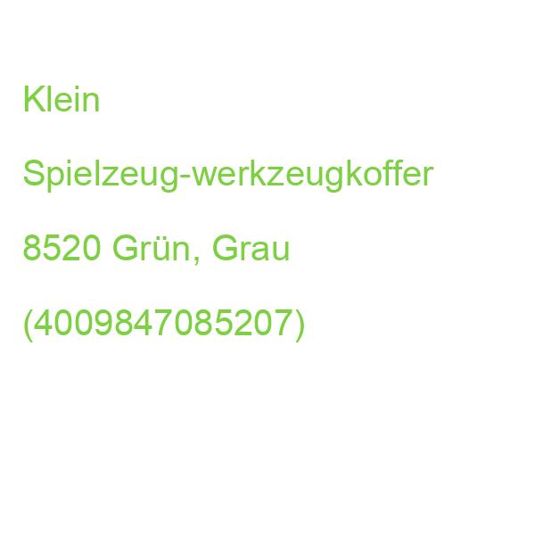 Klein Spielzeug-werkzeugkoffer 8520 Grün, Grau (4009847085207)