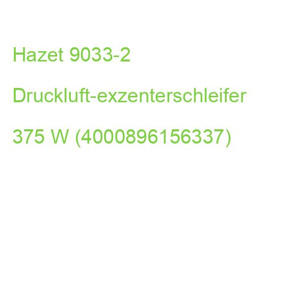 Hazet 9033-2 Druckluft-exzenterschleifer 375 W (4000896156337)