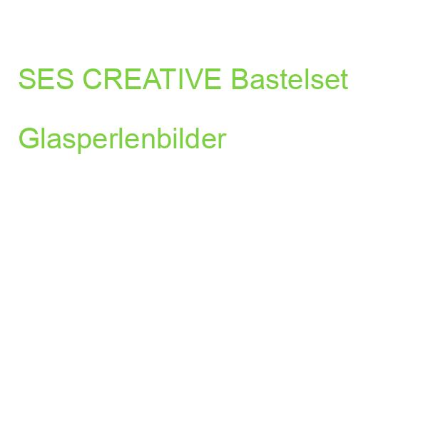 SES CREATIVE Bastelset Glasperlenbilder