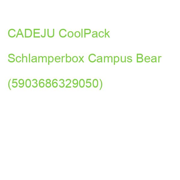 CADEJU CoolPack Schlamperbox Campus Bear (5903686329050)