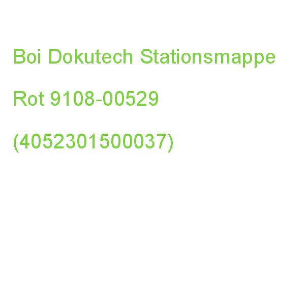 Boi Stationsmappe Rot 9108-00529 (4052301500037)