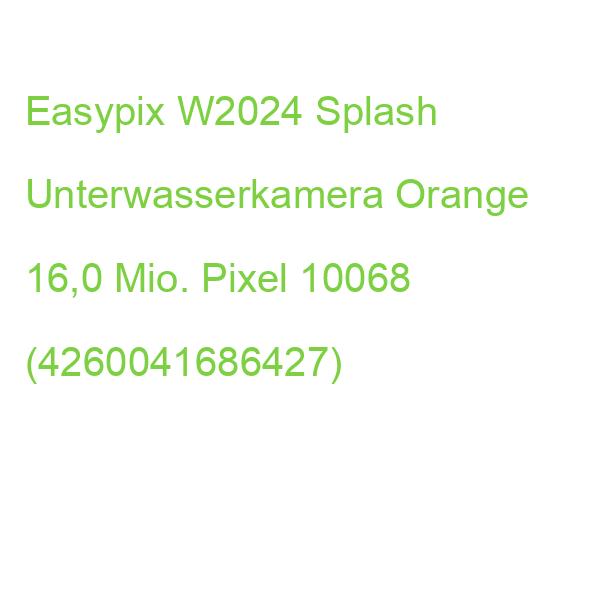 Easypix W2024 Splash Unterwasserkamera Orange 16,0 Mio. Pixel 10068 (4260041686427)