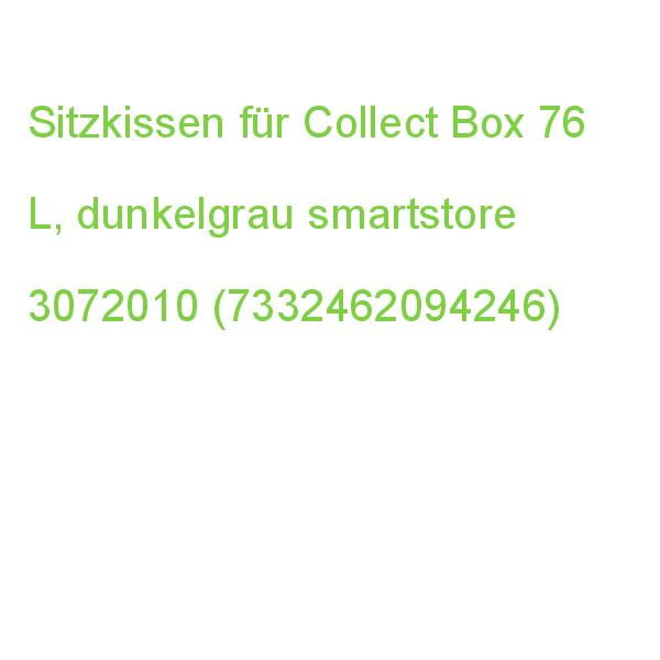 Sitzkissen für Collect Box 76 L, dunkelgrau smartstore 3072010 (7332462094246)