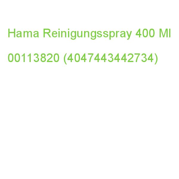 Hama Reinigungsspray 400 Ml 00113820 (4047443442734)