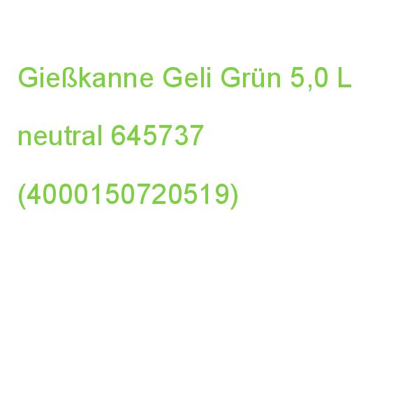 Geli Gießkanne Geli Grün 5,0 L 645737 (4000150720519)