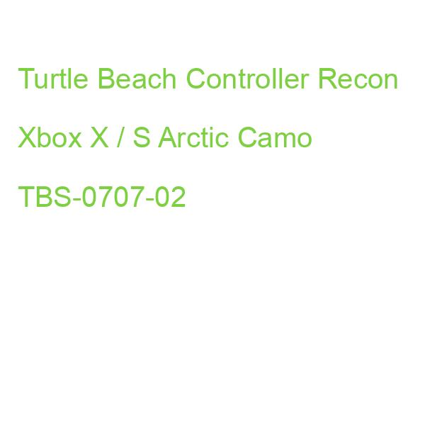 Turtle Beach Controller Recon Xbox X / S Arctic Camo TBS-0707-02