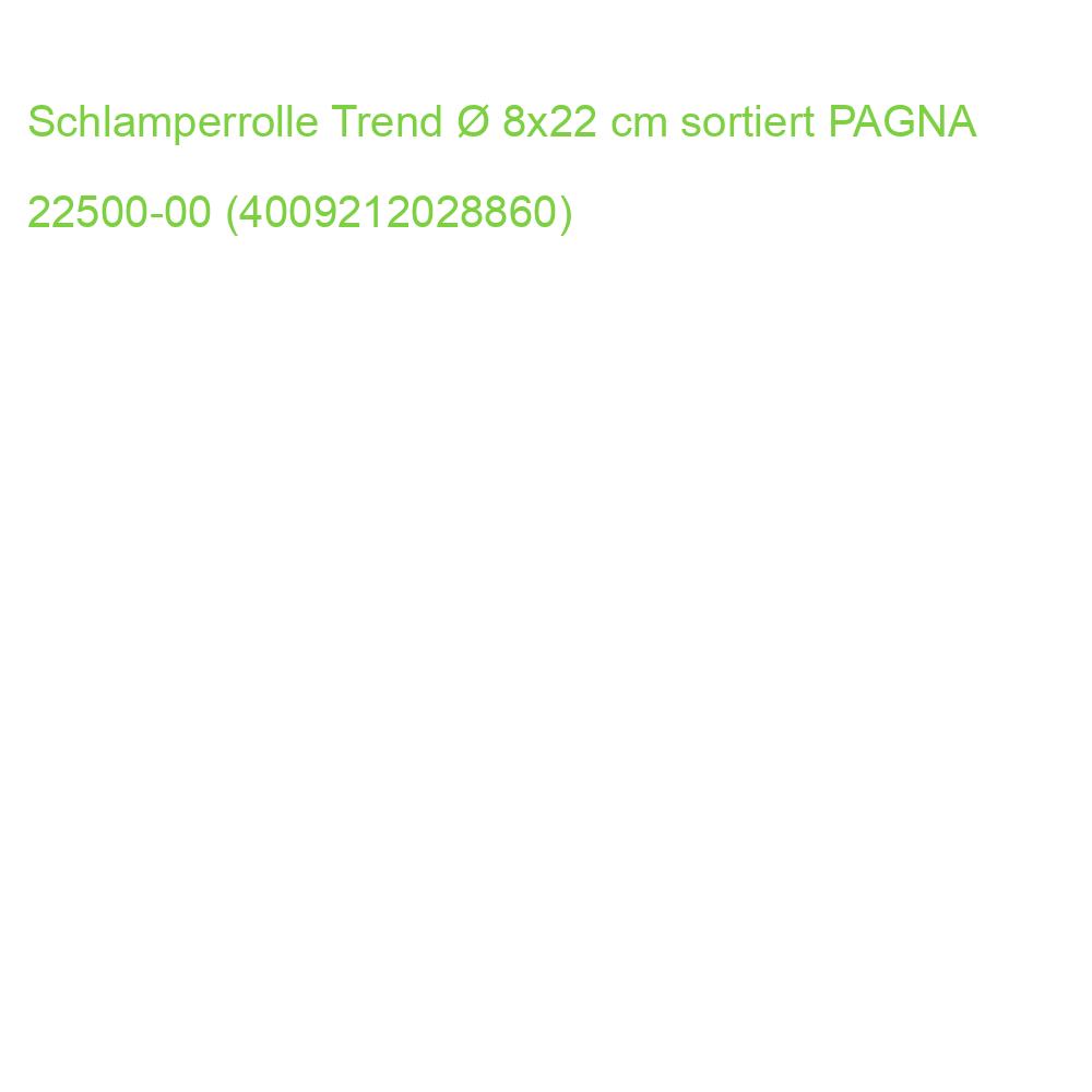 Schlamperrolle Trend  8x22 cm sortiert PAGNA 22500-00 (4009212028860)