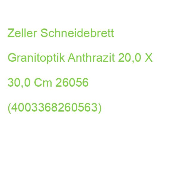 Zeller Schneidebrett Granitoptik Anthrazit 20,0 X 30,0 Cm 26056 (4003368260563)