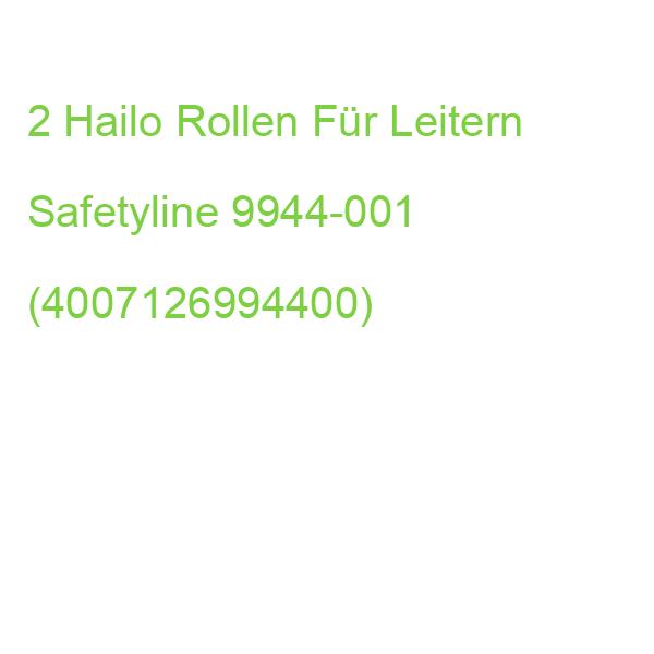 Hailo Rollen Für Leitern Safetyline, 2 St. 9944001 (4007126994400)