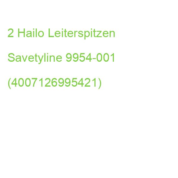 2 Hailo Leiterspitzen Savetyline 9954001 (4007126995421)