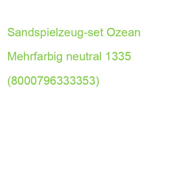 Sandspielzeug-set Ozean Mehrfarbig neutral 1335 (8000796333353)