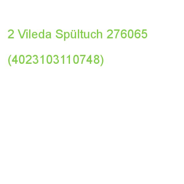 Vileda Spültuch 60 °c Waschbar, 2 St. 276065 (4023103110748)