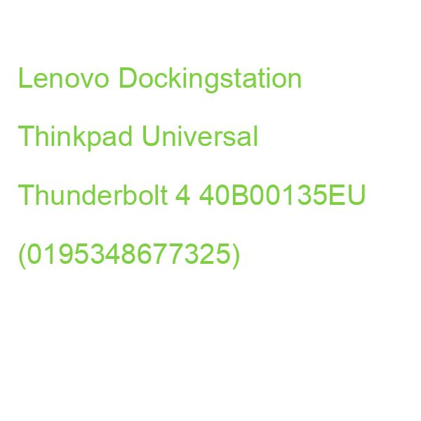 Lenovo Dockingstation Thinkpad Universal Thunderbolt 4 40B00135EU (0195348677325)