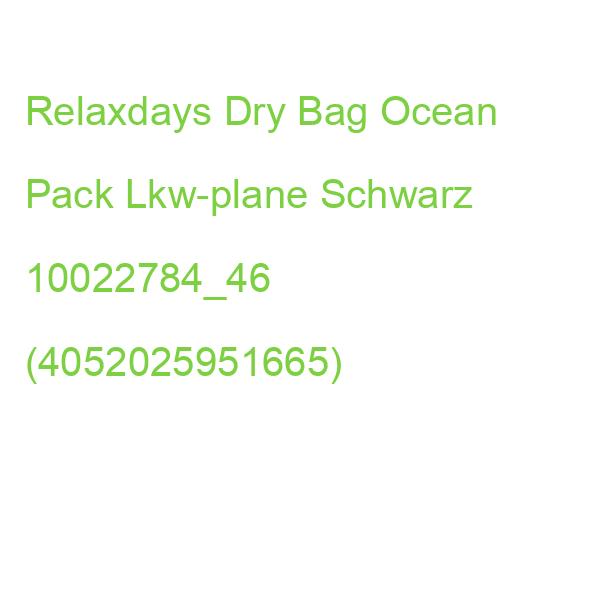 Relaxdays Dry Bag Ocean Pack Lkw-plane Schwarz 20,0 L 10022784_46 (4052025951665)
