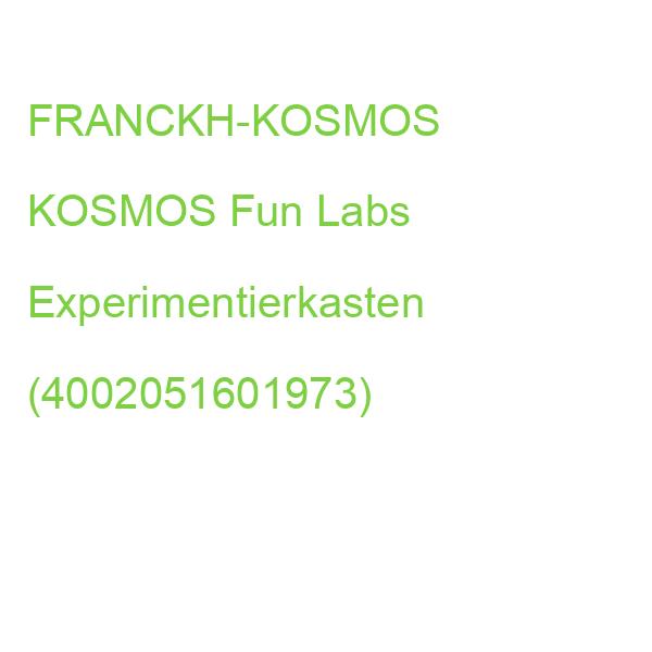 KOSMOS Experimentierset Fun Labs (4002051601973)
