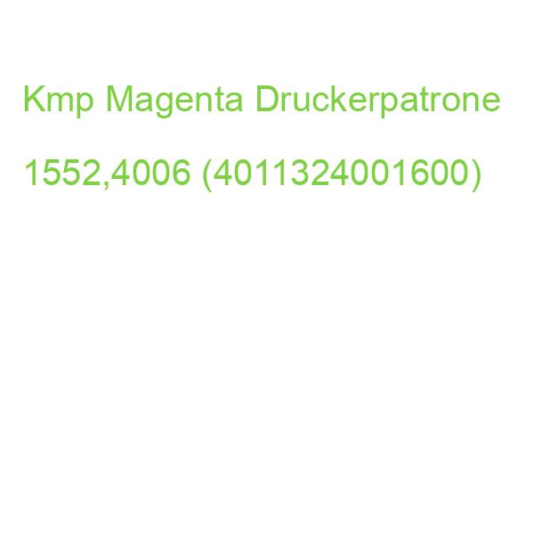 Kmp Magenta Druckerpatrone Kompatibel Zu Brother Lc-422xlm 1552,4006 (4011324001600)