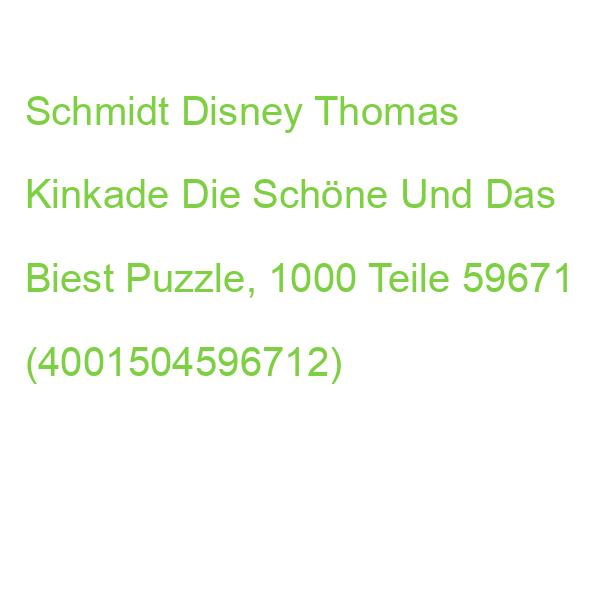 Schmidt Disney Thomas Kinkade Die Schöne Und Das Biest Puzzle, 1000 Teile 59671 (4001504596712)