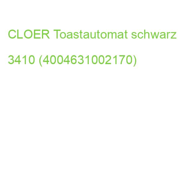 Toastautomat Silber/schwarz CLOER 3410 (4004631002170)