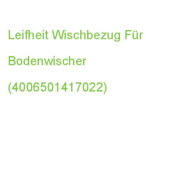Leifheit Wischbezug Für Bodenwischer polyester-mikro-faser 40 °c Waschbar, 1 St. 41702 (4006501417022)