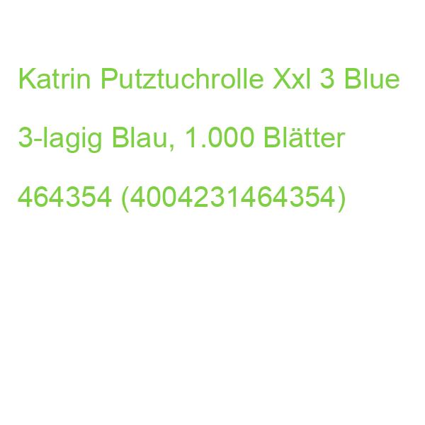 Katrin Putztuchrolle Xxl 3 Blue 3-lagig Blau, 1.000 Blätter 464354 (4004231464354)