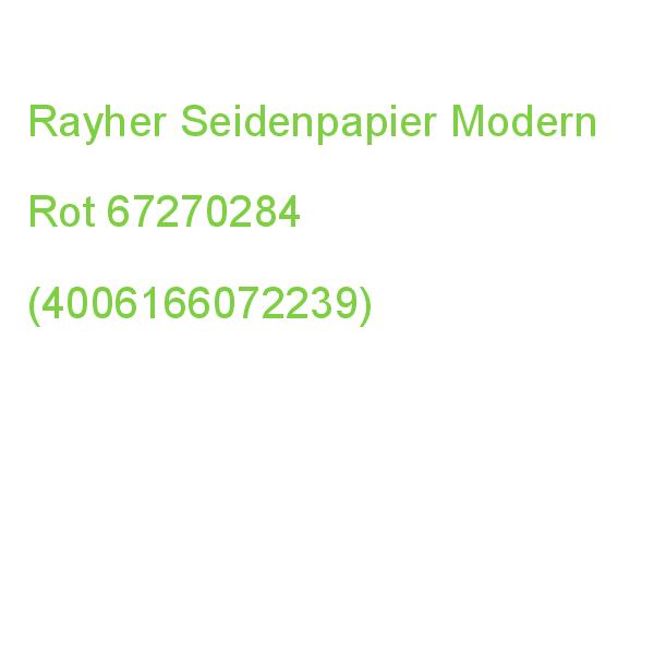 Rayher Seidenpapier Modern Kardinalrot, 50,0 X 75,0 Cm 67270284 (4006166072239)