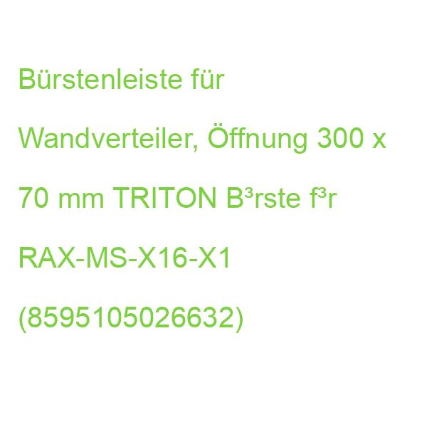 Bürste für Wandverteiler TRITON B³rste f³r RAX-MS-X16-X1 (8595105026632)