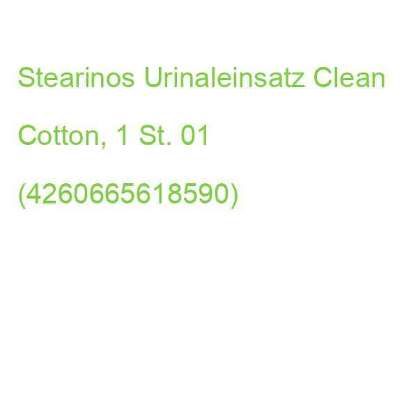 Stearinos Urinaleinsatz Clean Cotton, 1 St. 01 (4260665618590)
