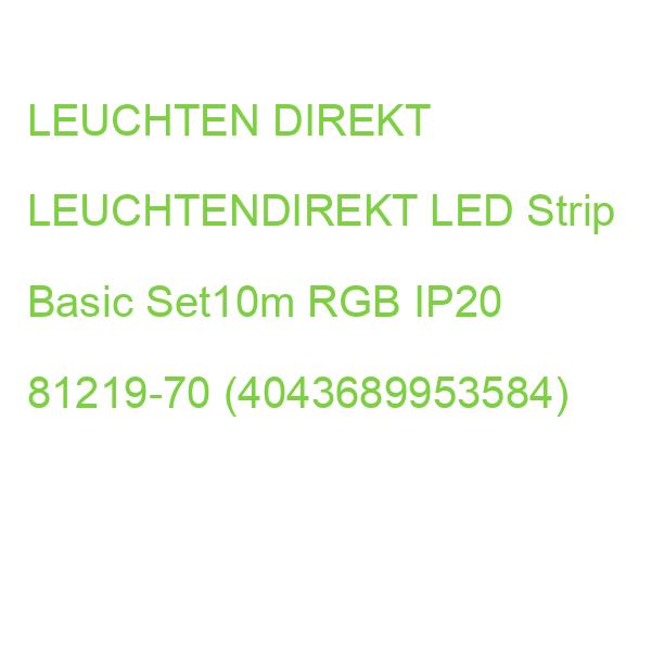 LEUCHTEN DIREKT LED Strip Basic Set10m RGB IP20 LEUCHTENDIREKT 81219-70 (4043689953584)