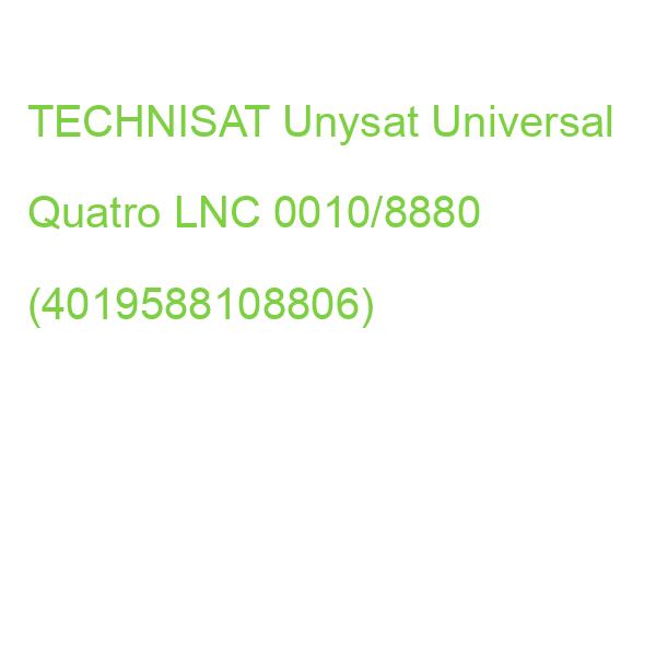 Unysat Universal Quatro LNC TECHNISAT 0010/8880 (4019588108806)