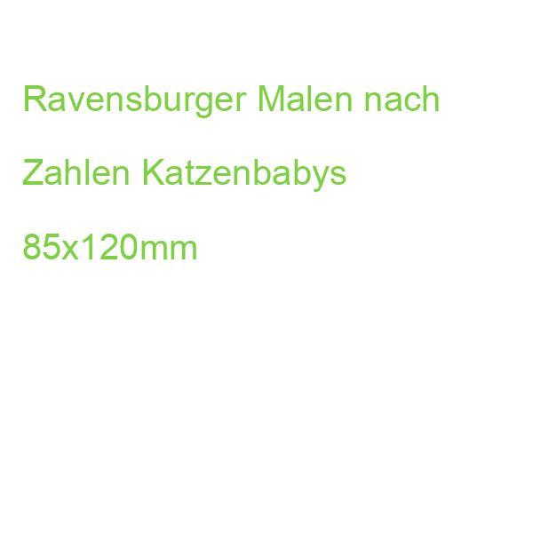 Ravensburger Malen nach Zahlen Katzenbabys 85x120mm