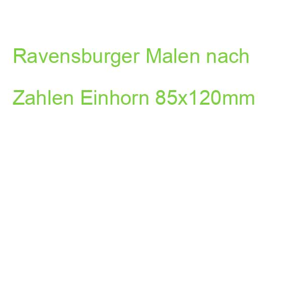 Ravensburger Malen nach Zahlen Einhorn 85x120mm