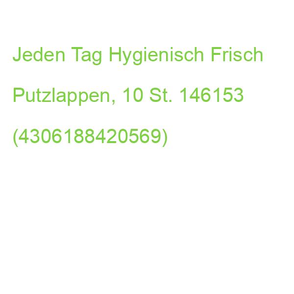 Jeden Tag Hygienisch Frisch Allzweck-reinigungstücher Viskose, 10 St. 146153 (4306188420569)