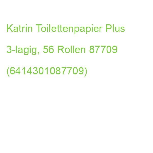 Katrin Toilettenpapier Plus 3-lagig, 56 Rollen 87709 (6414301087709)