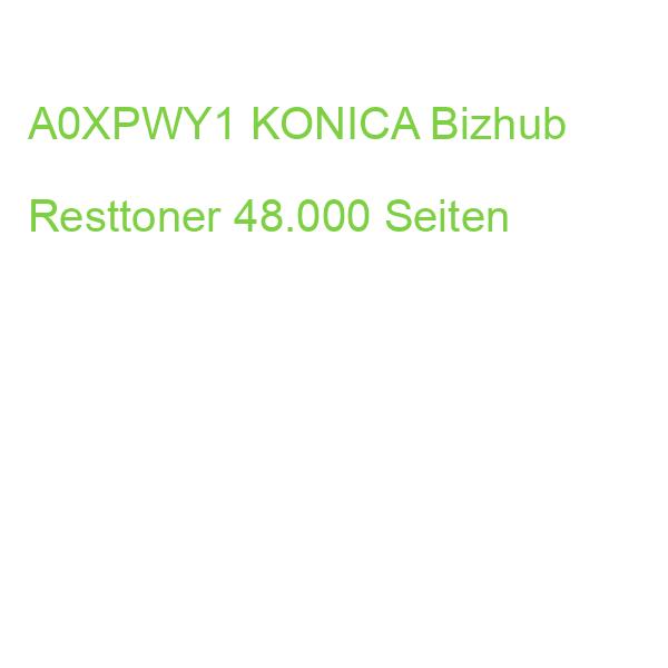 A0XPWY1 KONICA Bizhub Resttoner 48.000 Seiten