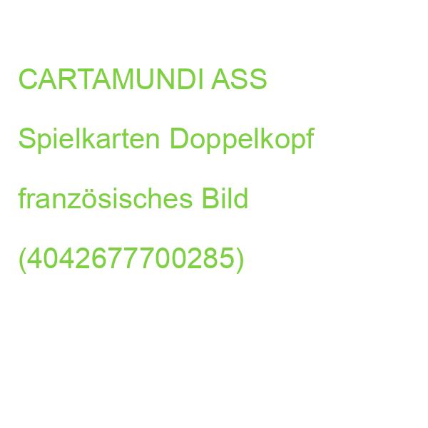 CARTAMUNDI Spielkarten Doppelkopf französisches Bild (4042677700285)