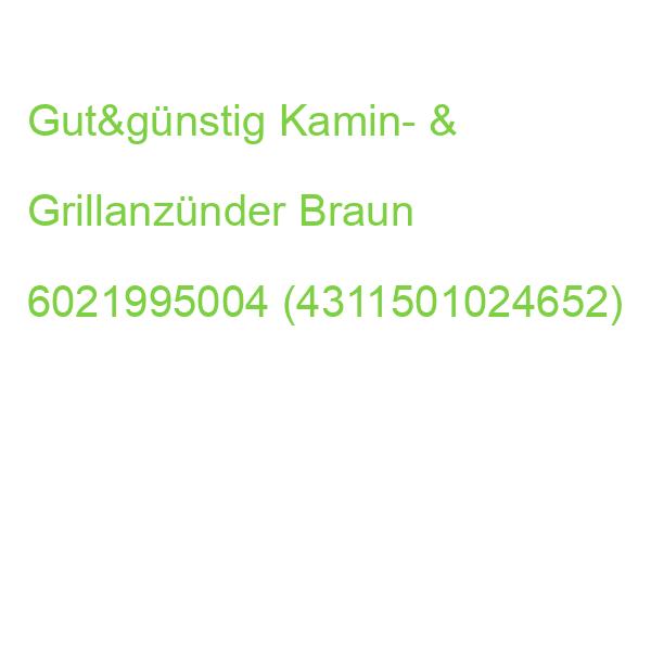 Gut&günstig Kamin- & Grillanzünder Braun, 1 Kg 6021995004 (4311501024652)
