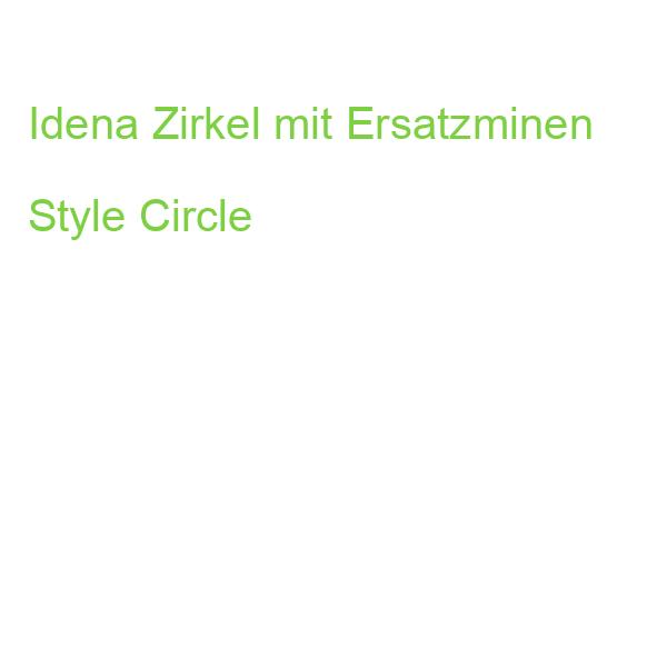 Idena Zirkel mit Ersatzminen Style Circle