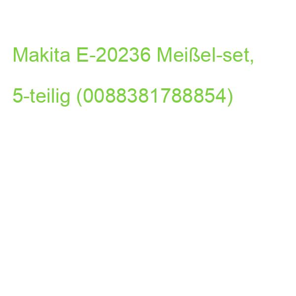 Makita E-20236 Meißel-set, 5-teilig (0088381788854)