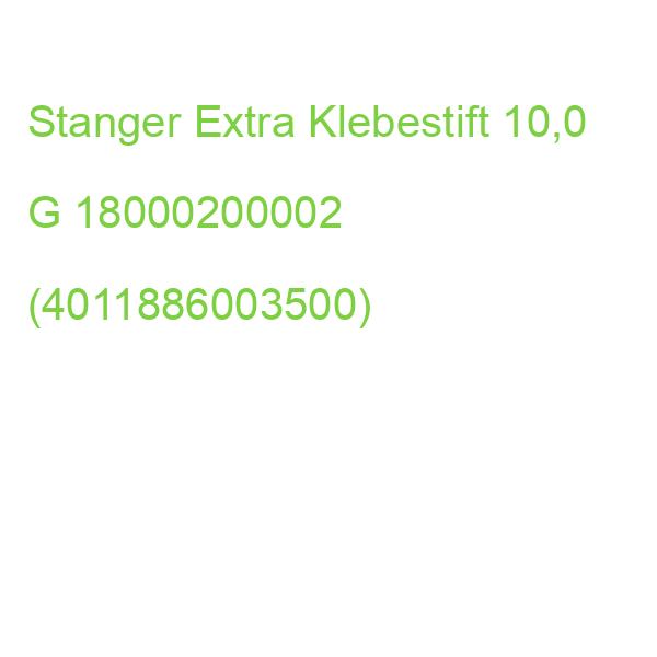 Stanger Extra Klebestift 10,0 G 18000200002 (4011886003500)