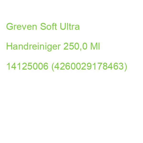 Greven Soft Ultra Handreiniger 250 Ml 14125006 (4260029178463)