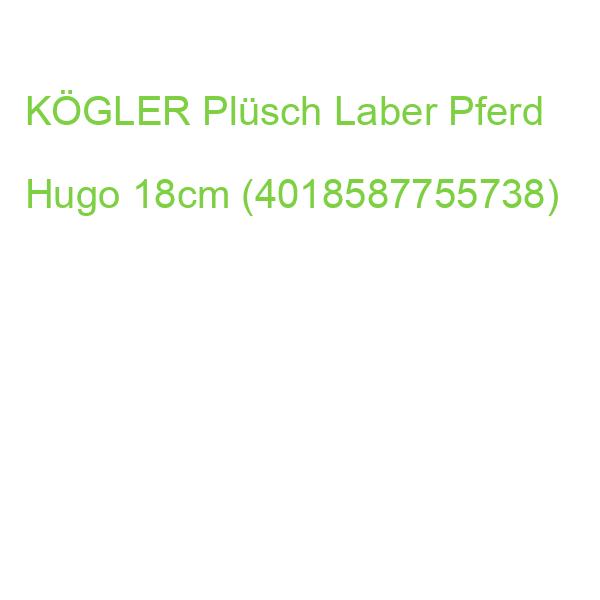 KÖGLER Plüsch Laber Pferd Hugo 18cm (4018587755738)