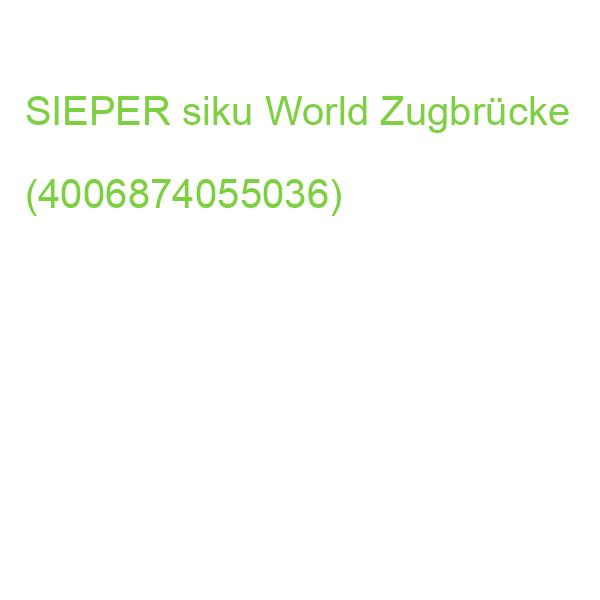 SIEPER siku World Zugbrücke (4006874055036)
