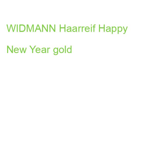WIDMANN Haarreif Happy New Year gold