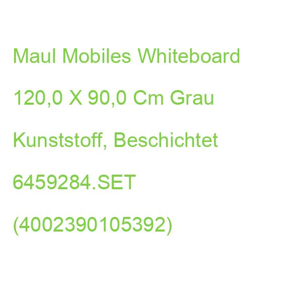 Maul Mobiles Whiteboard 120,0 X 90,0 Cm Grau Kunststoff, Beschichtet 6459284.SET (4002390105392)