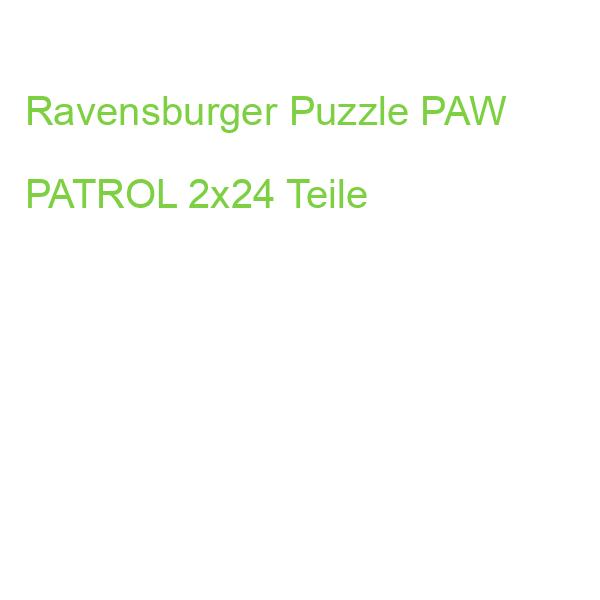 Ravensburger Puzzle PAW PATROL 2x24 Teile